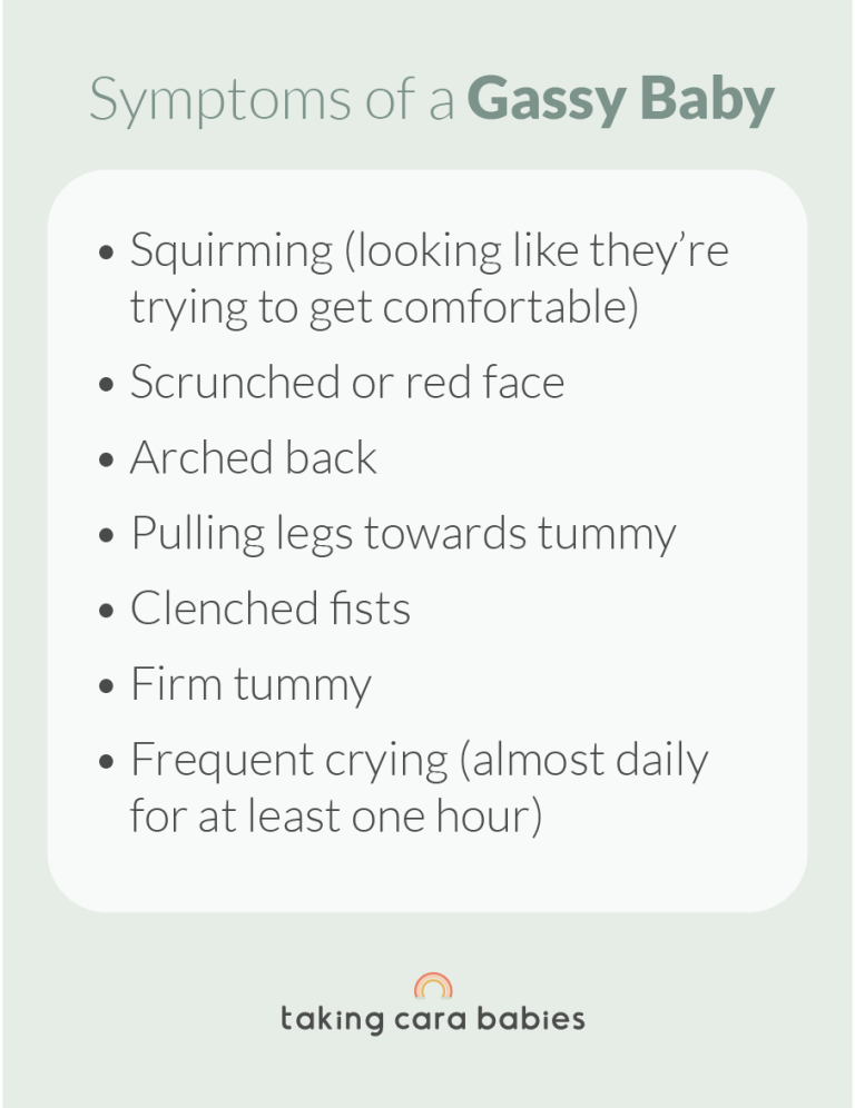 Gassy Baby at Night Taking Cara Babies